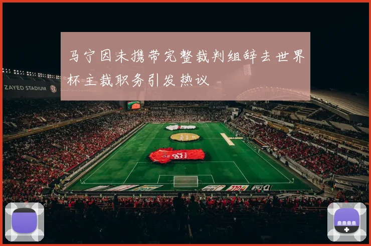 马宁因未携带完整裁判组辞去世界杯主裁职务引发热议